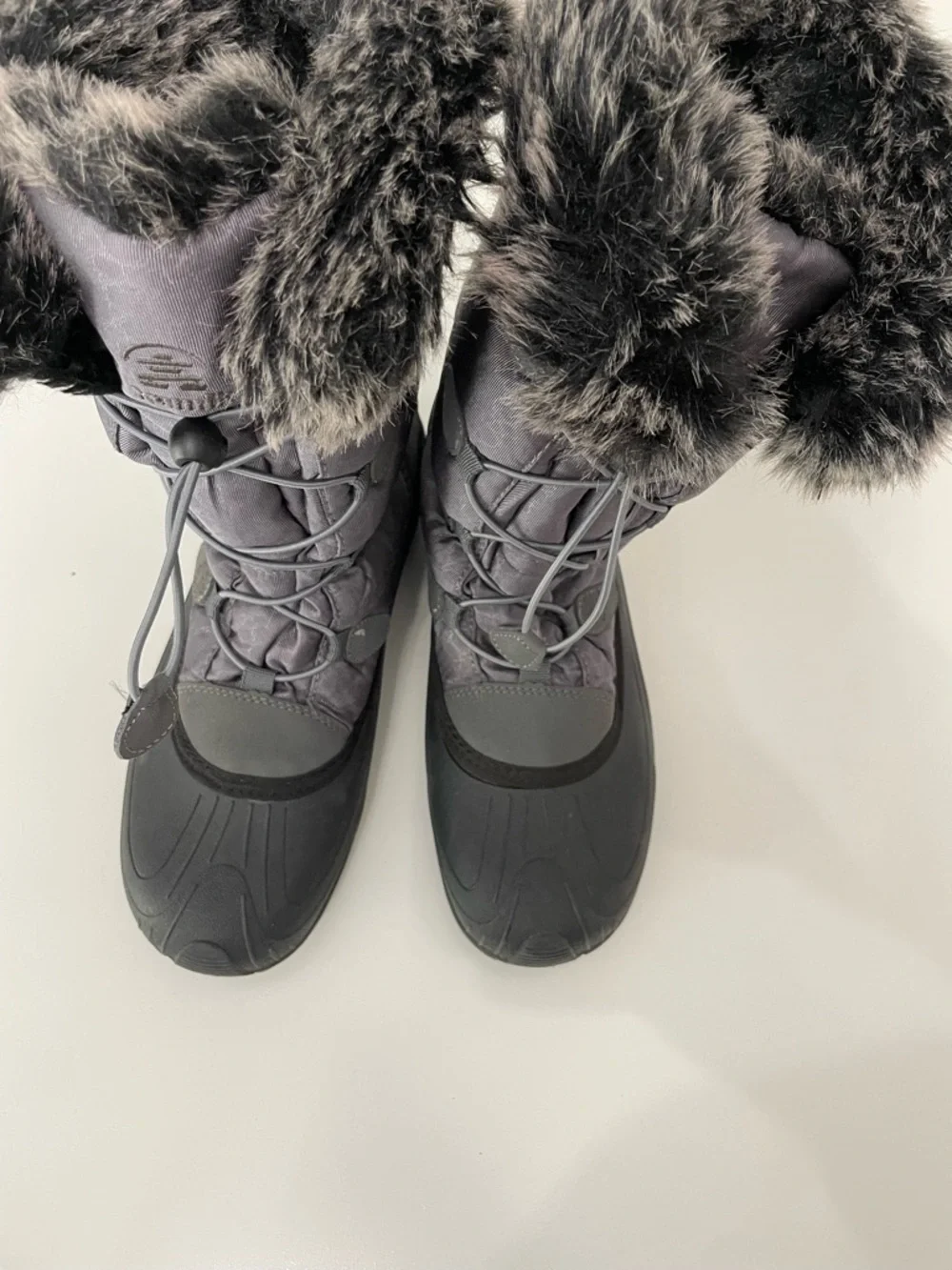 Kamik Women's Momentum Gray Winter Snow Boots, size 10